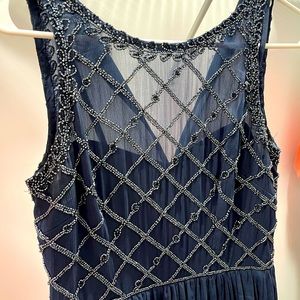 Blue formal dress